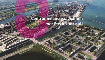 Afbeelding van toekomstig Centrumeiland Amsterdam IJburg