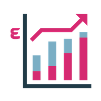 Het icoon voor asset-management