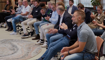 Publiek applaudisseert