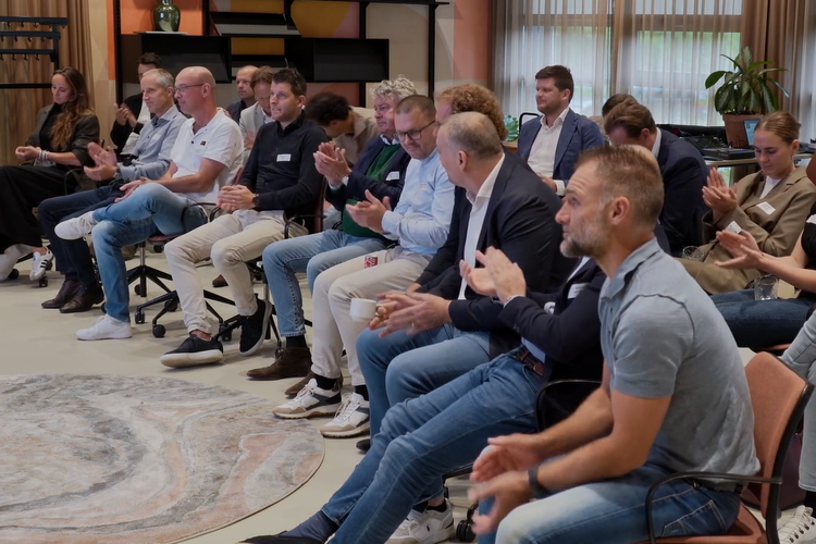 Publiek applaudisseert