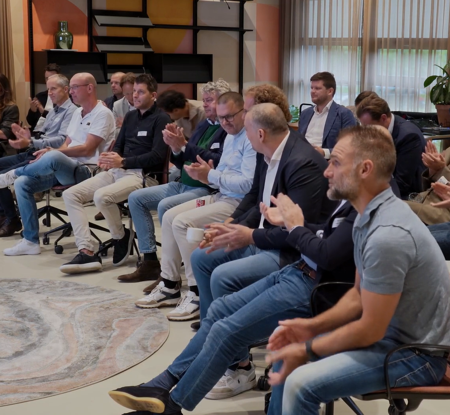 Publiek applaudisseert