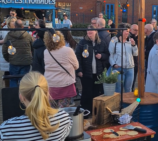 Sfeerbeeld bewonersevent Passewaaij