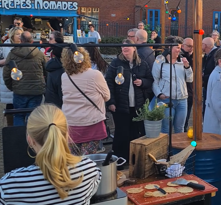 Sfeerbeeld bewonersevent Passewaaij
